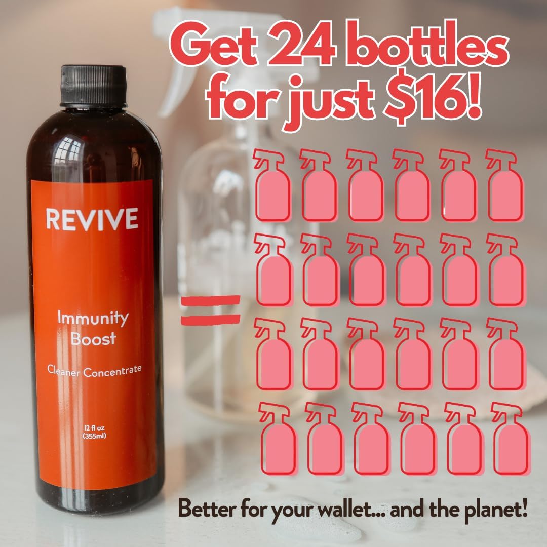REVIVEEO Immunity Boost Cleaner Concentrate Multi-Purpose, All-Purpose, Concentrated, Mopping