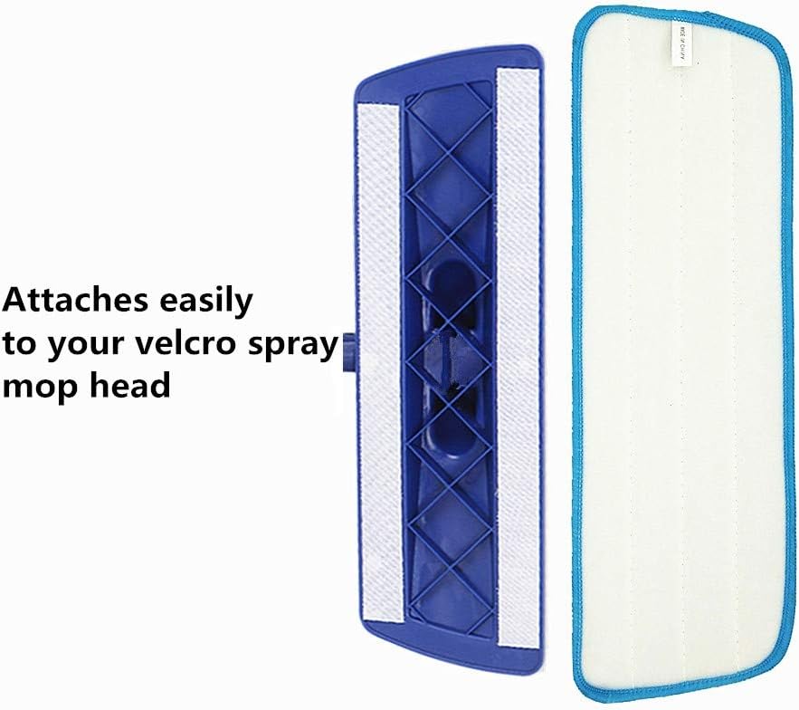 Microfiber Spray Mop Replacement Heads for Wet/Dry Mops Floor Cleaning Pads Compatible with Bona