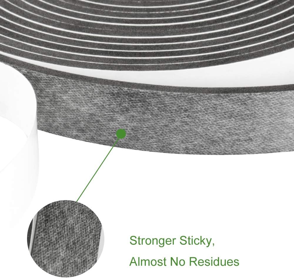 2 Rolls Foam Seal Tape for Door Window Seal Insulation, 3/4in Wx1/8in T Soundproof and Shockproof