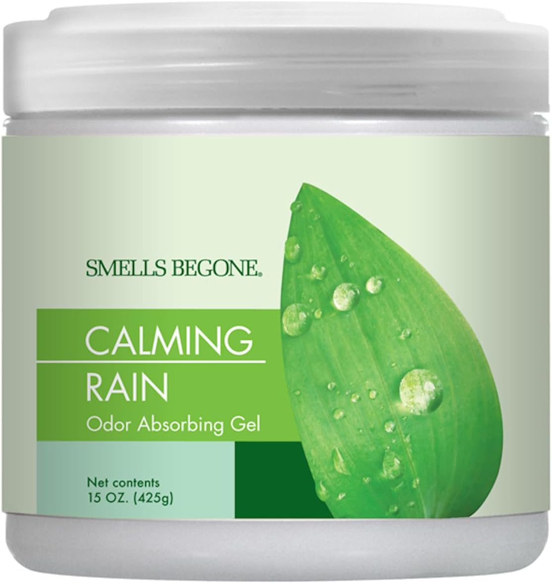 SMELLS BEGONE Air Freshener Odor Absorber Gel - Absorbs Odor from Bathrooms, Cars, Pet Areas, Boats