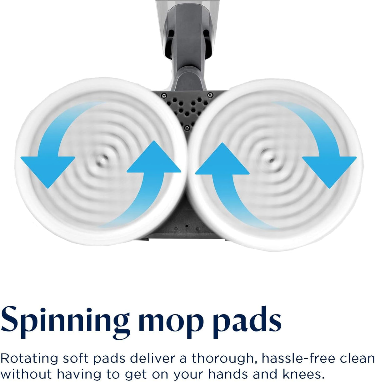 Bissell® SpinWave Hard Floor Expert Corded Spin Mop Cleaner with Washable mop Pads for Sealed Hard