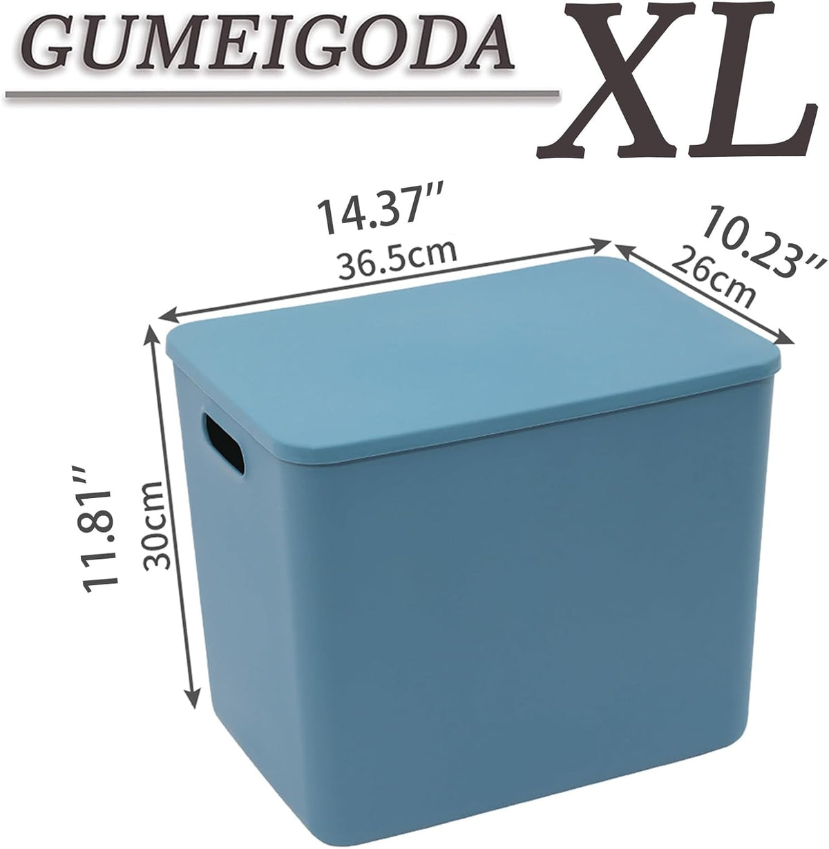 Plastic Storage Bins with lids,Storage Baskets,Container with handle,Storage Organizer Bins for
