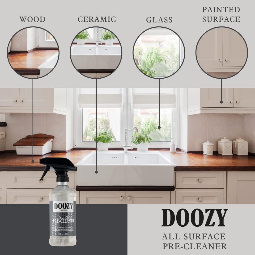 Doozy All Surface Pre-Cleaner - Pre Treatment to Easily Remove Built Up Grease, Grime, Dirt, Wax &