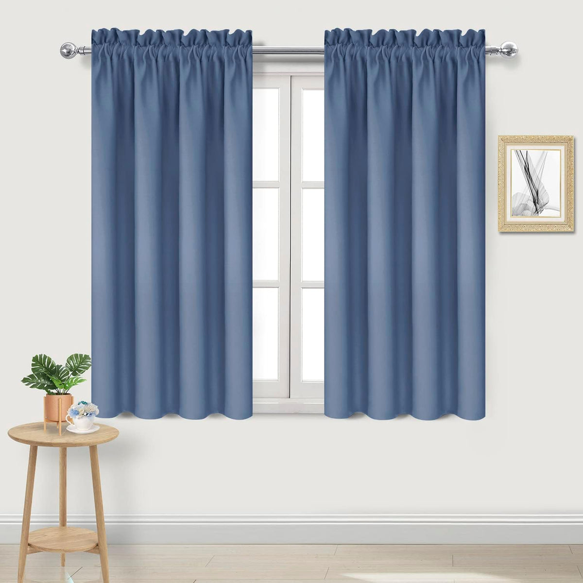DWCN Blackout Curtains – Thermal Insulated, Energy Saving & Noise Reducing Bedroom and Living Room