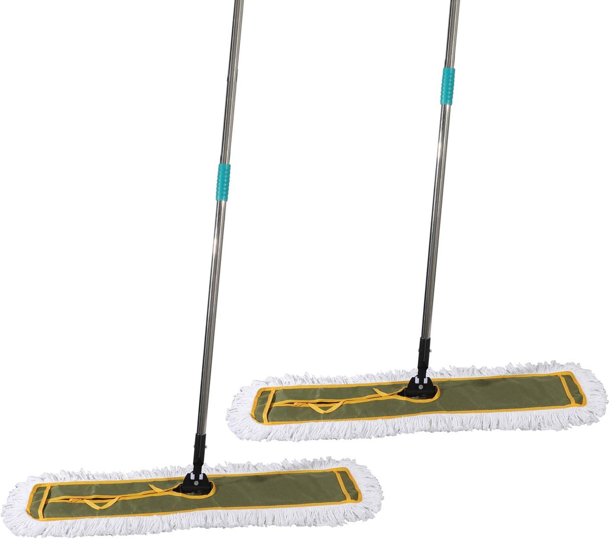 OFO 36inch Industrial Commercial Dust Mop 2 Sets //Heavy Duty Dust Mop // 63inch Length Stainless