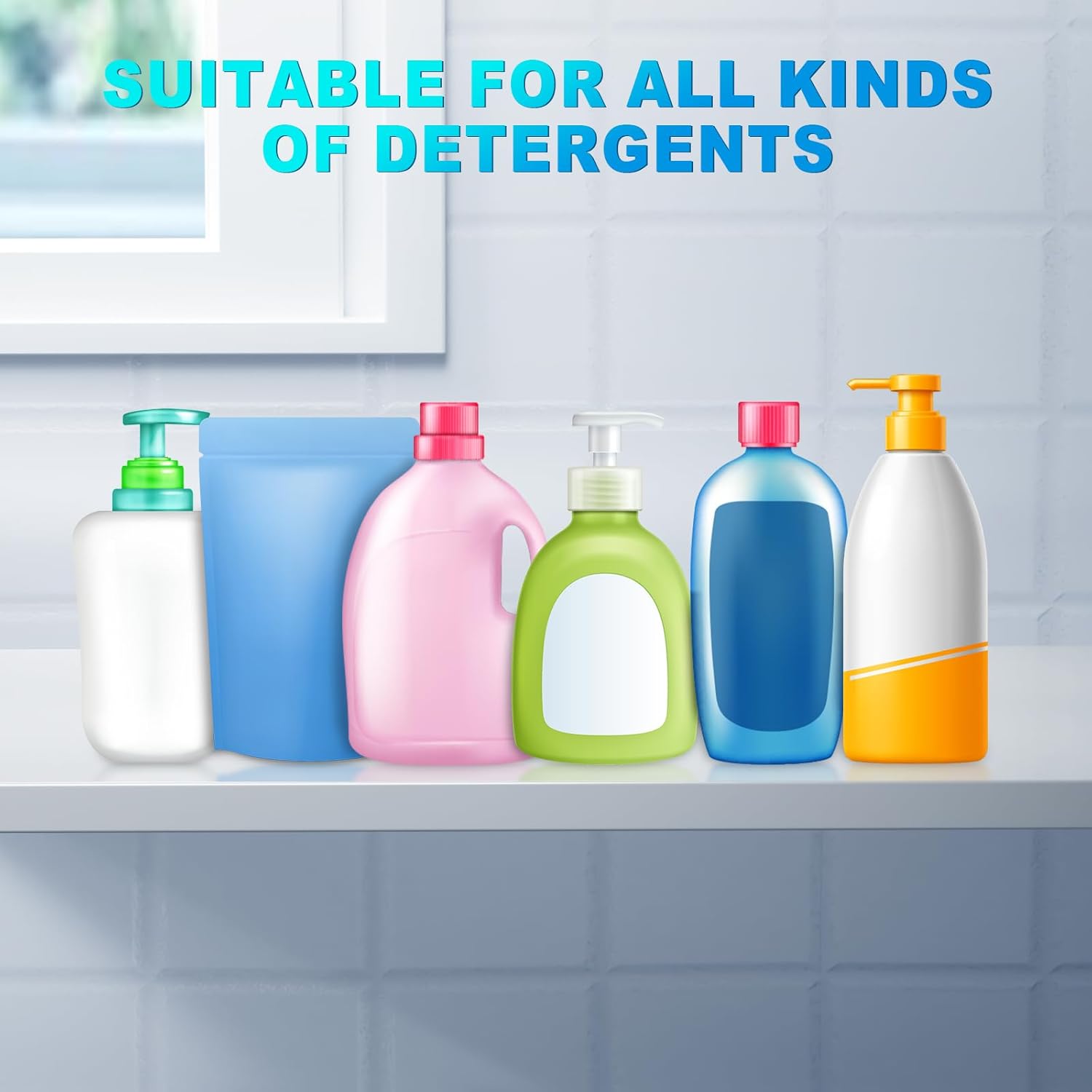 Automatic Liquid Soap Dispenser, 12.8oz/380ml Wall Mount Touchless Soap Dispenser with Sensor