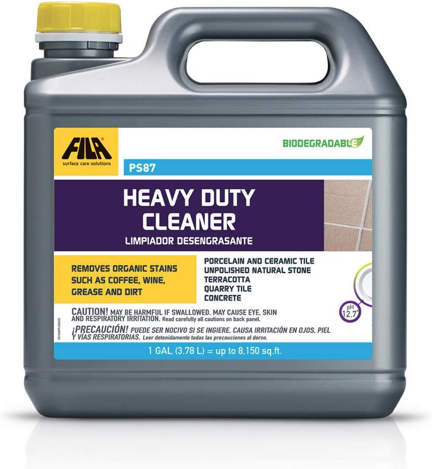 FILA Surface Care Solutions PS87 Heavy Duty Cleaner and Degreaser, 1 GAL (PS87 Heavy Duty