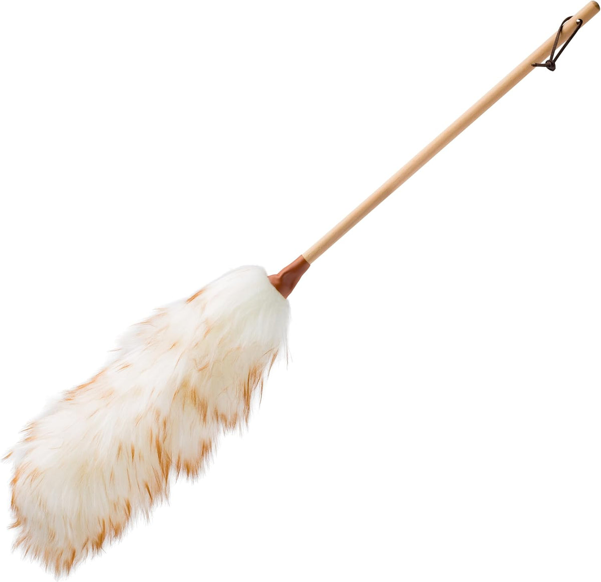 Redecker Lambswool Duster, Natural Magnet for Dust and Fine Particles, Cleans Without Scratching