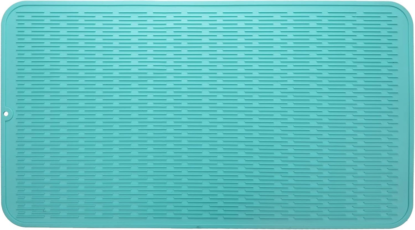 Silicone Dish Drying Mat for Multiple Usage,Easy clean,Eco-friendly,Heat-resistant Silicone Mat for