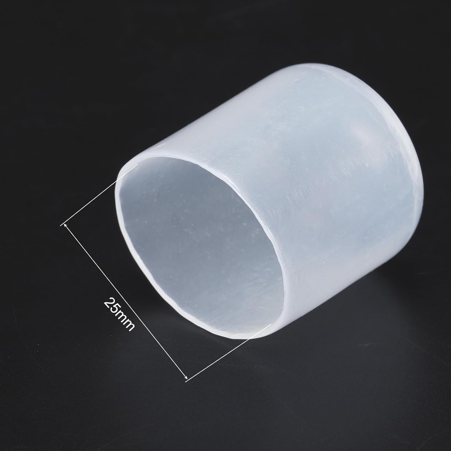 uxcell 20pcs Rubber End Caps 25mm(1") ID Vinyl PVC Round Tube Bolt Cap Cover Screw Thread