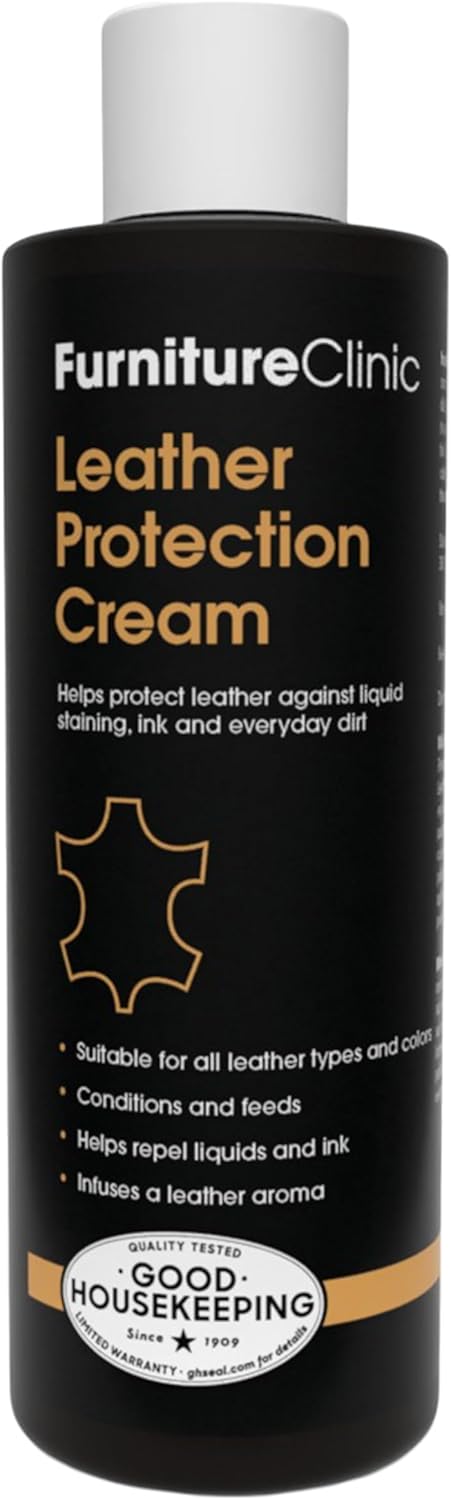 Furniture Clinic Leather Protection Cream | 2-in-1 Leather Conditioner & Waterproofing Protector