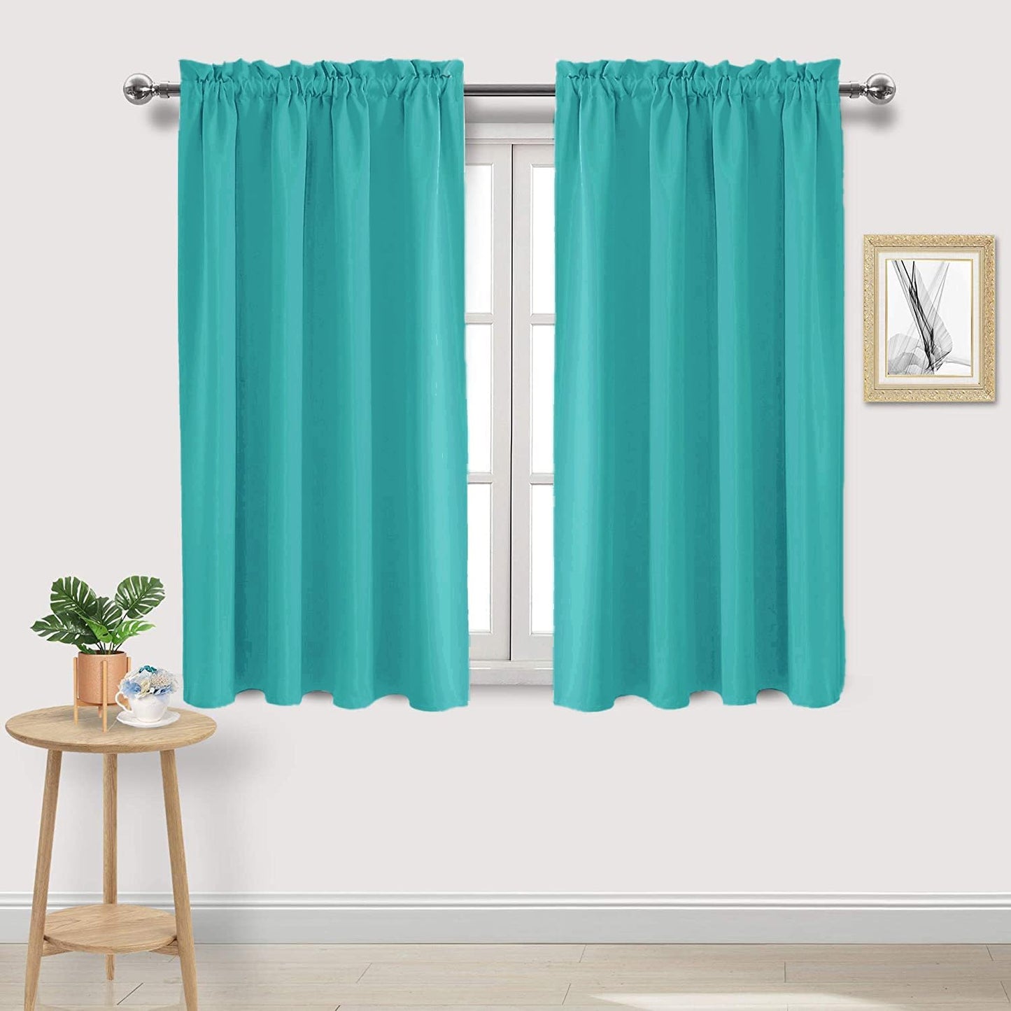 DWCN Blackout Curtains for Living Room Thermal Insulated, Energy Saving & Noise Reducing Bedroom