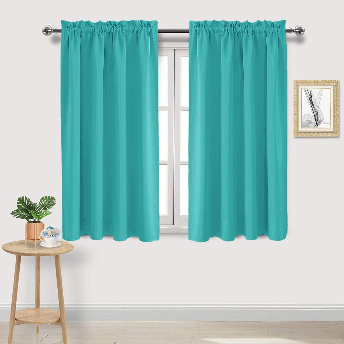 DWCN Blackout Curtains for Living Room Thermal Insulated, Energy Saving & Noise Reducing Bedroom