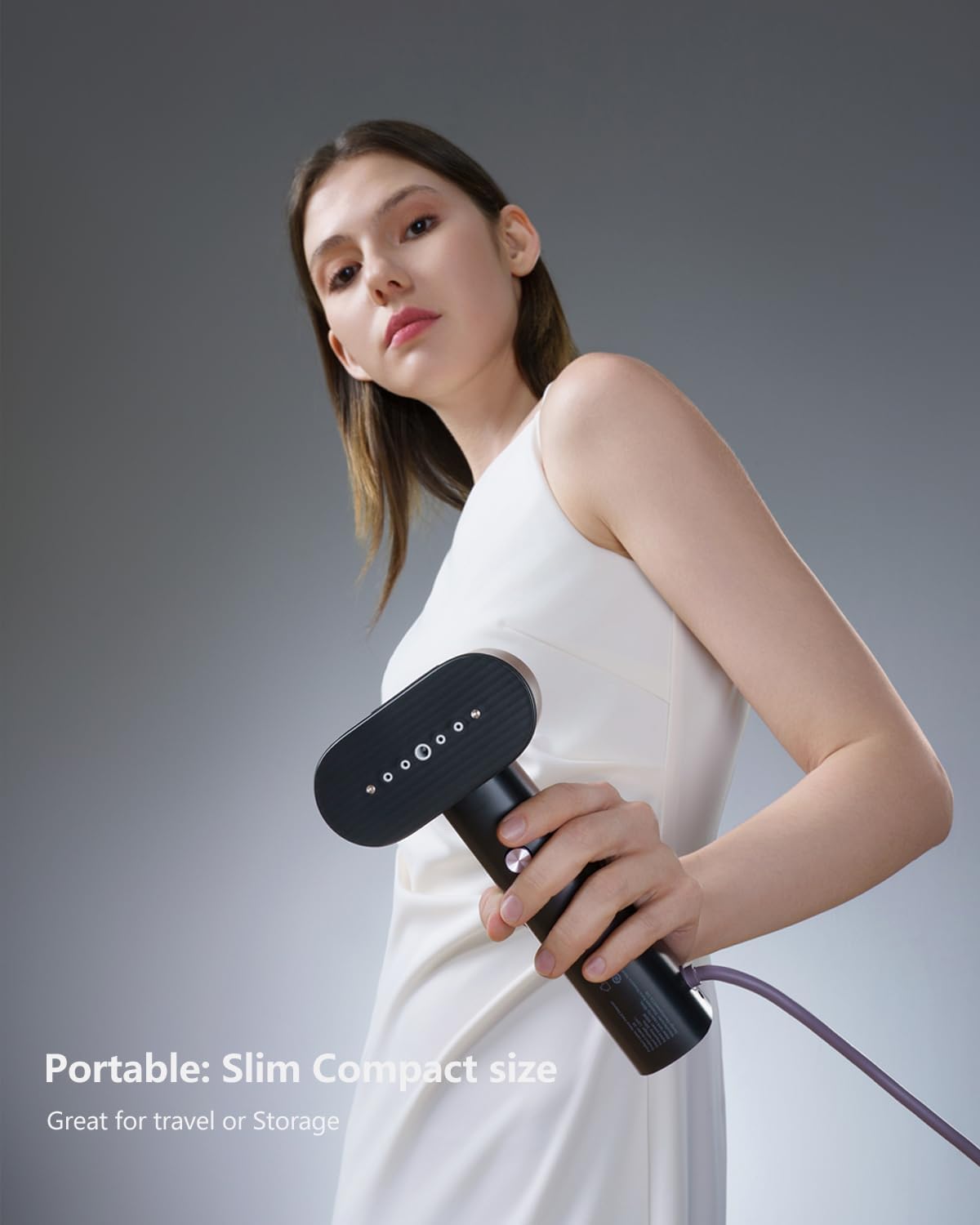 G6 Steamer for Clothes Portable 2-in-1 Travel Iron for Clothes, Just 0.7lbs Lightly, 10 Minutes of