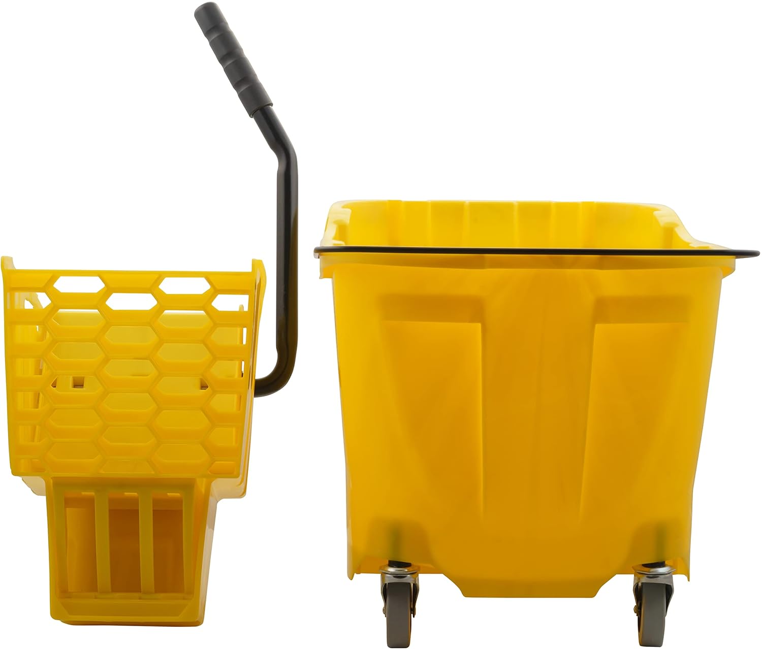 Carlisle FoodService Products Omnifit Mop Bucket with Wringer for Floor Cleaning, Restaurants