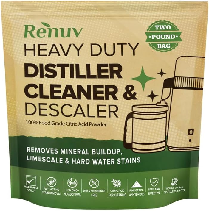 Citric Acid for Cleaning & Descaling Water Distillers, Kettles, Pots, Boilers, Dispensers, Citrus