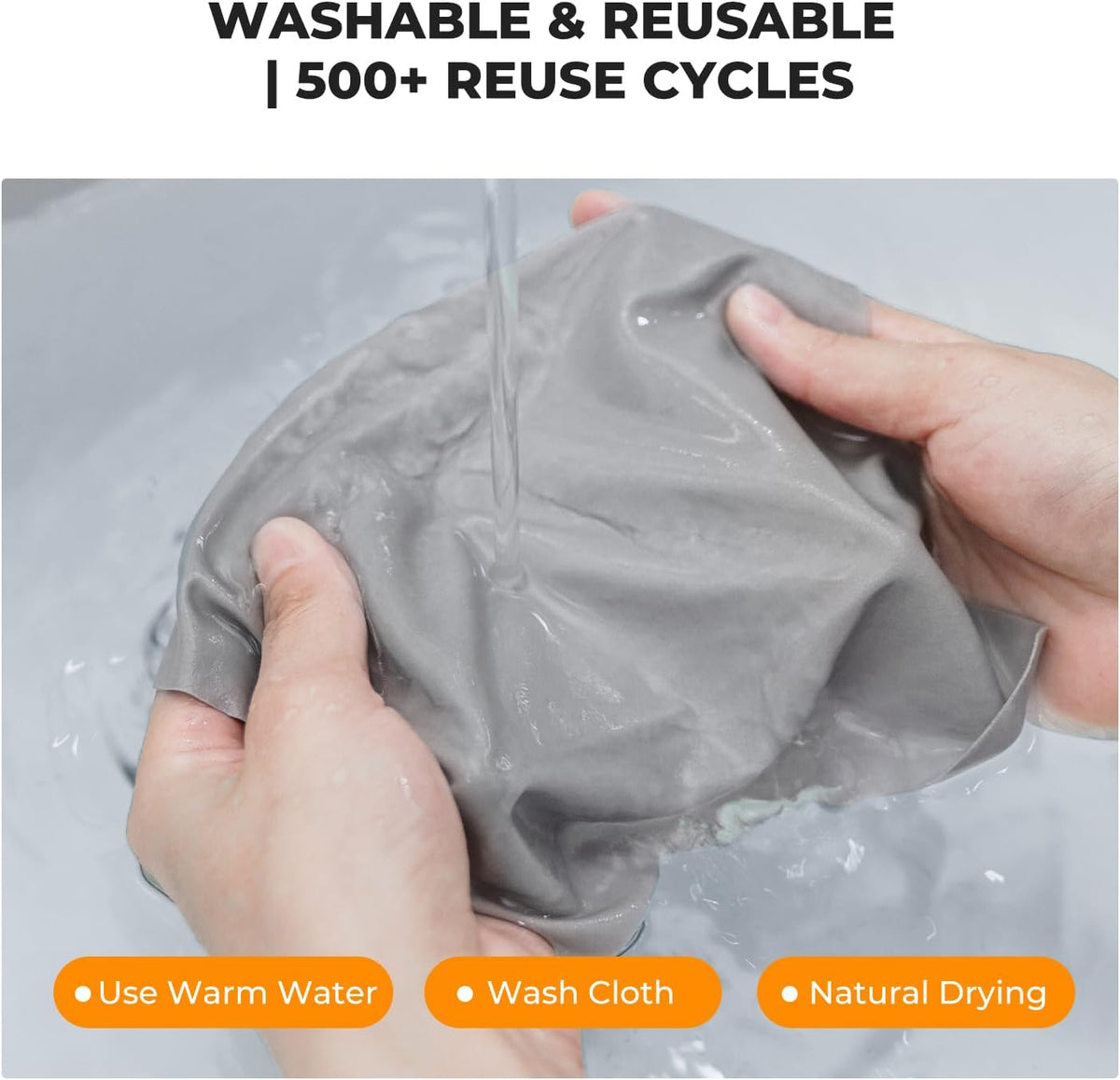K&F CONCEPT 2 Pack Lens Cleaning Cloth | Microfiber Cleaning Cloth | Glasses Cleaning Cloths |