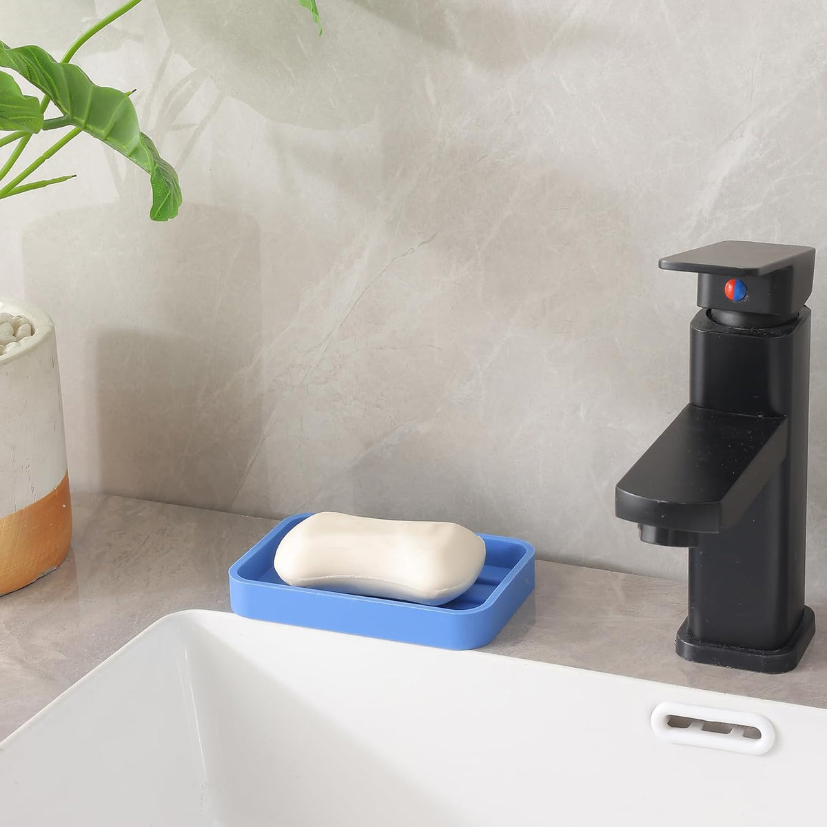Silicone Kitchen Sink Organizer Tray for Multiple Usage,Easy Clean Sponges Holder for Kitchen