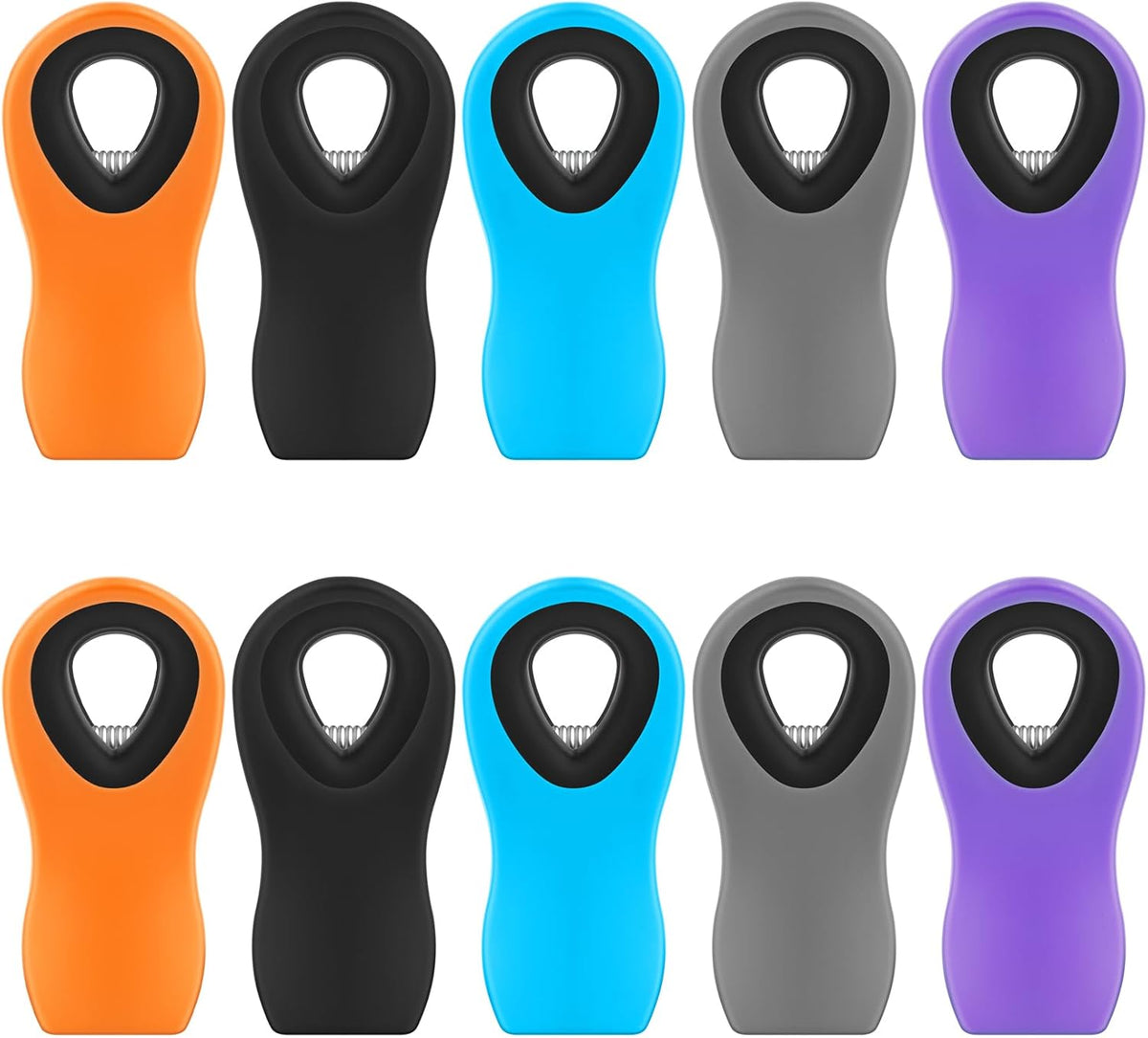 10 Pack Magnetic Chip Clips, Chip Clips Bag Clips, Magnetic Clip for Food Packages, Plastic
