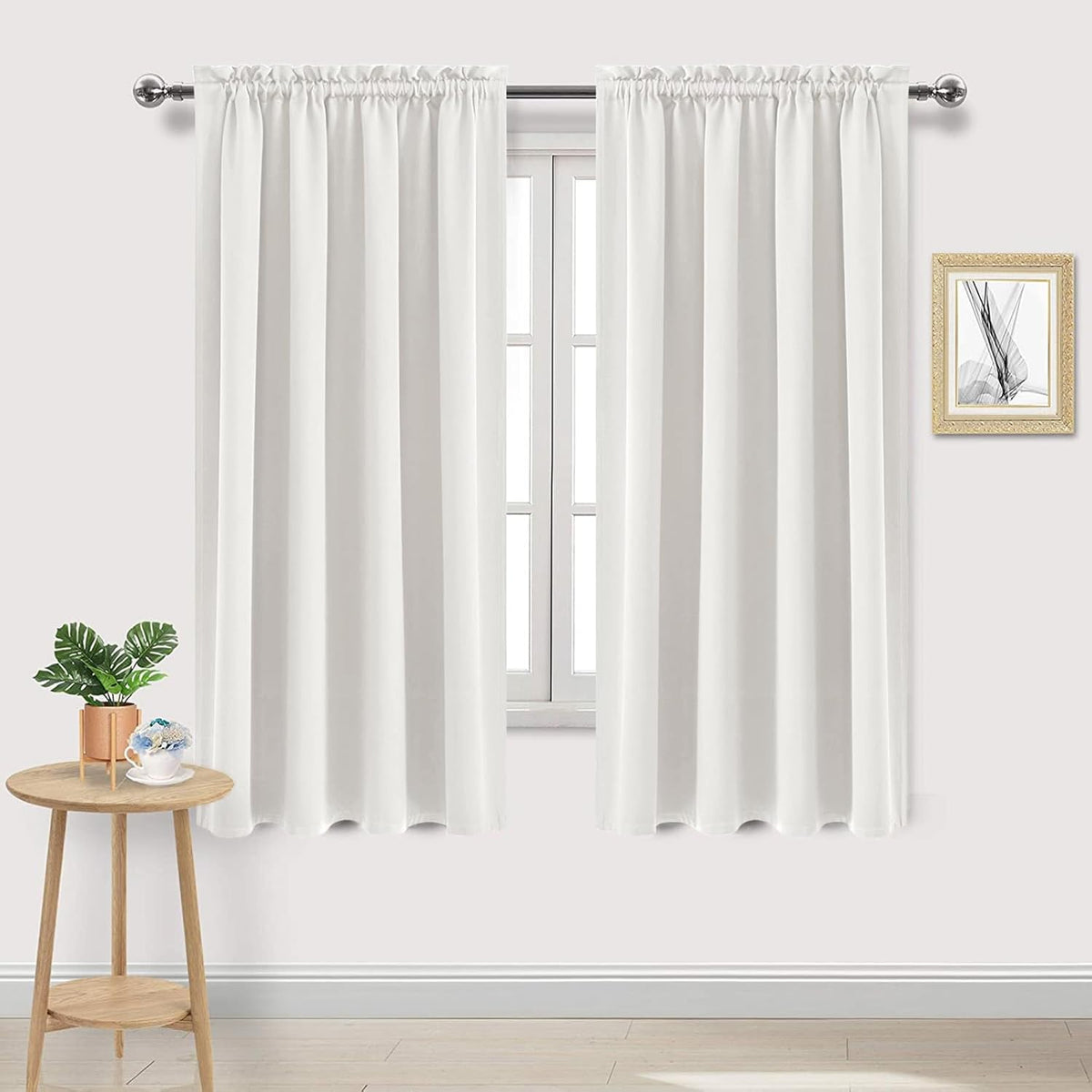 DWCN Blackout Curtains Thermal Insulated, Energy Saving & Noise Reducing Bedroom and Living Room