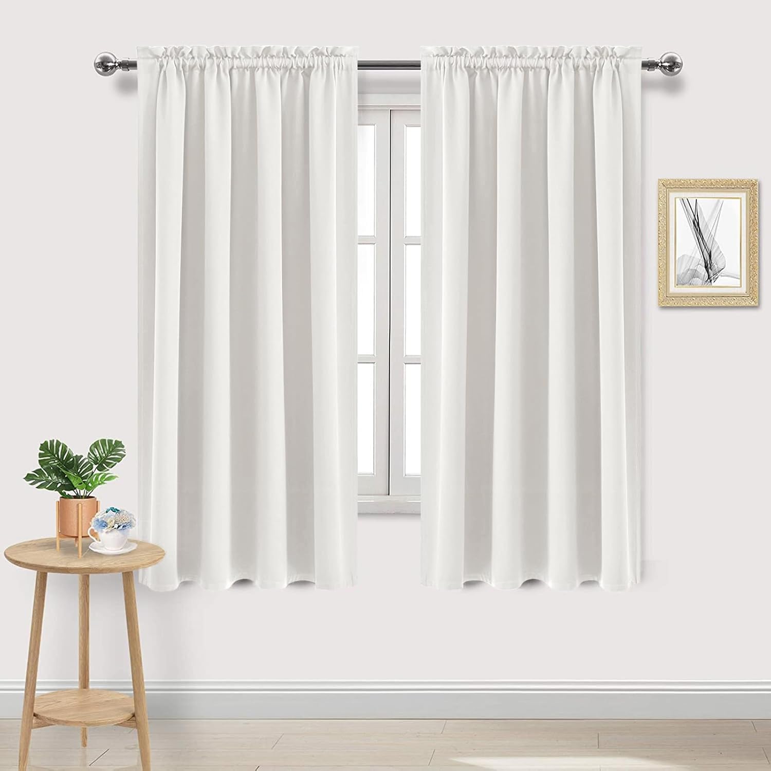 DWCN Blackout Curtains Thermal Insulated, Energy Saving & Noise Reducing Bedroom and Living Room