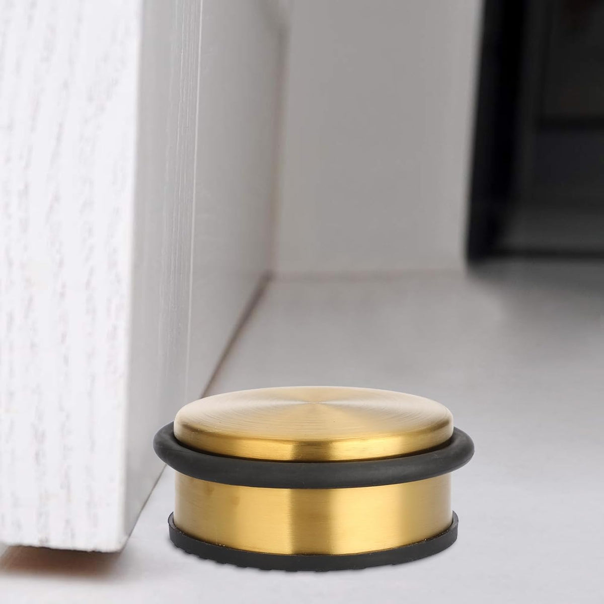 Sumnacon Heavy Duty Floor Door Stopper No Drill, Durability Stainless Steel Door Stops with