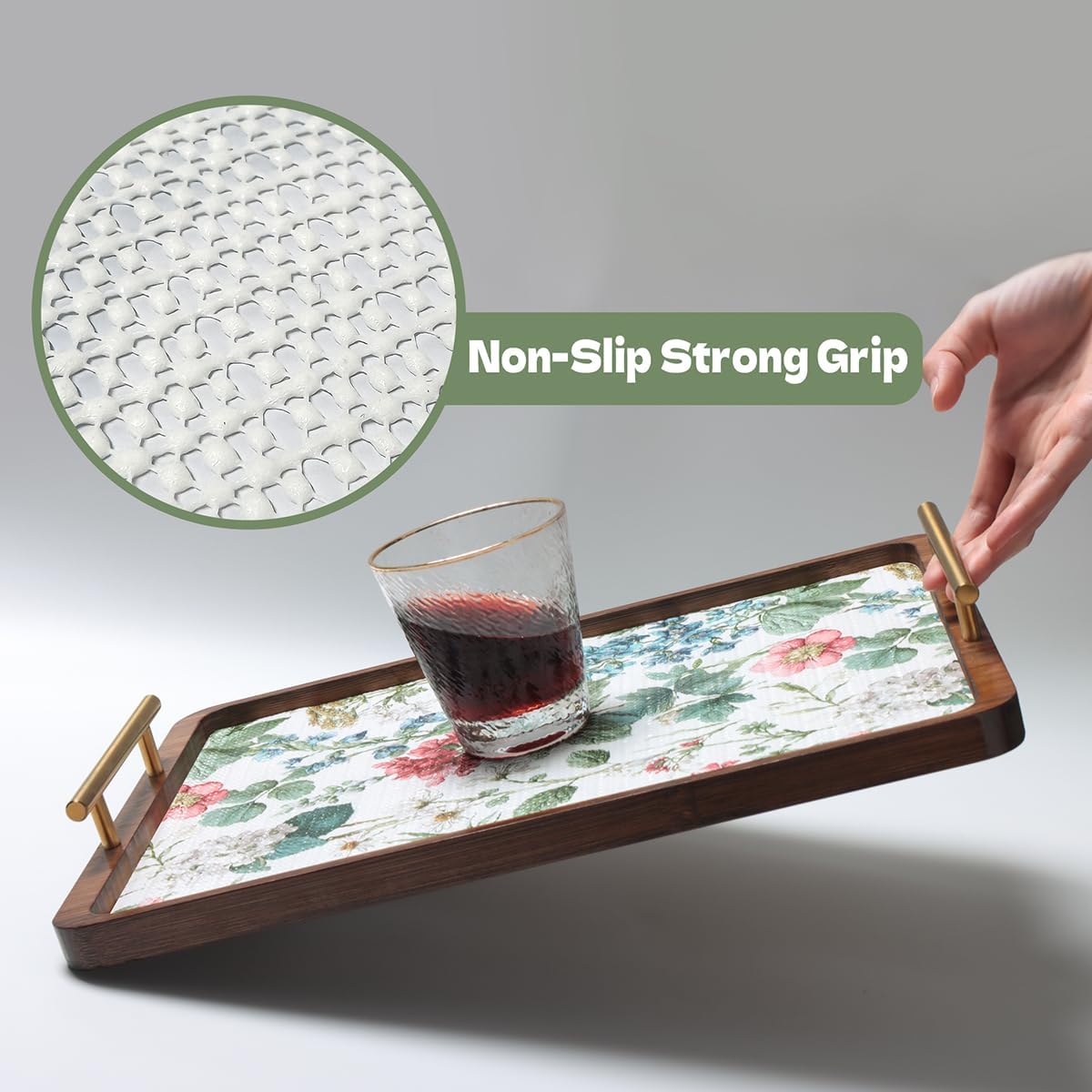 Shelf Liner for Kitchen Cabinets Non Adhesive Drawer Liner,Cabinet Liner for Shelves,Non Slip