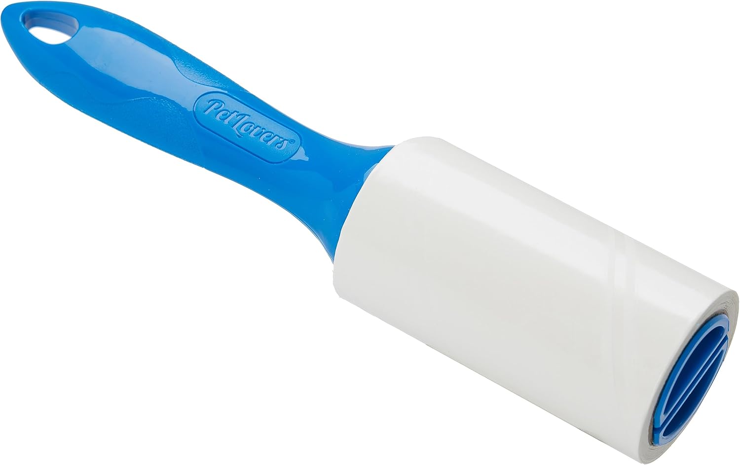 PetLovers Extra Sticky Lint Roller Single Unit 90 Sheets for Pet Hair Removal, Dog and Cat Lint