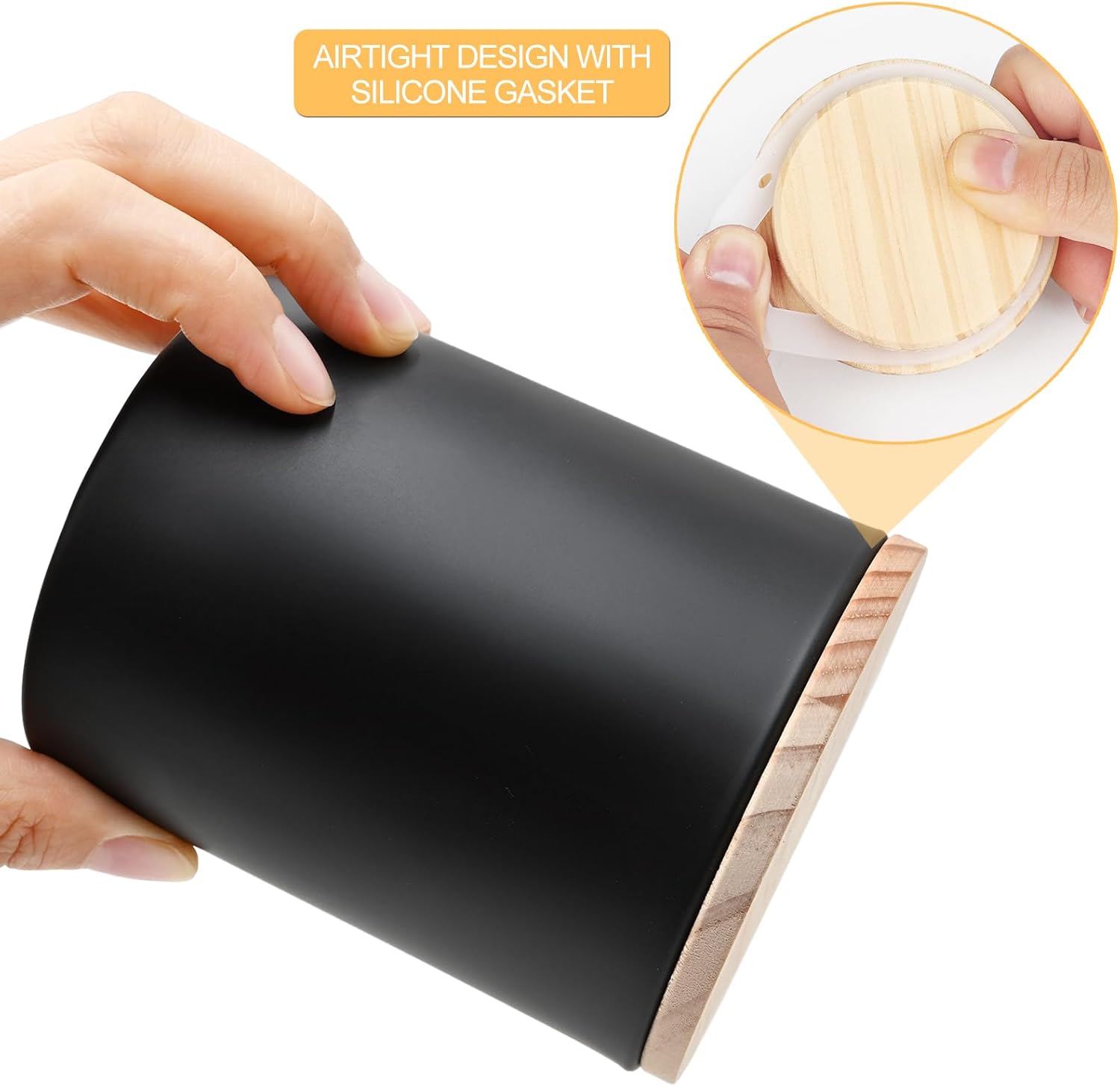 14 OZ Thick Candle Jars for Making Candles 12 Pcs, 3 Wick Empty Jars with Wood Lids for Candle