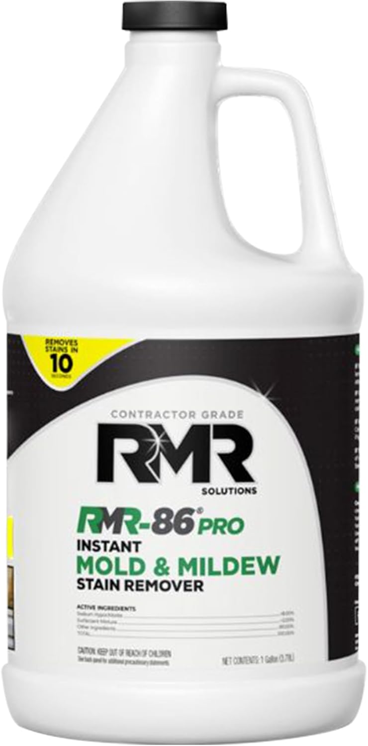 RMR-86 Pro Contractor Grade Mold Stain & Mildew Stain Remover Cleaning Solution, Professional