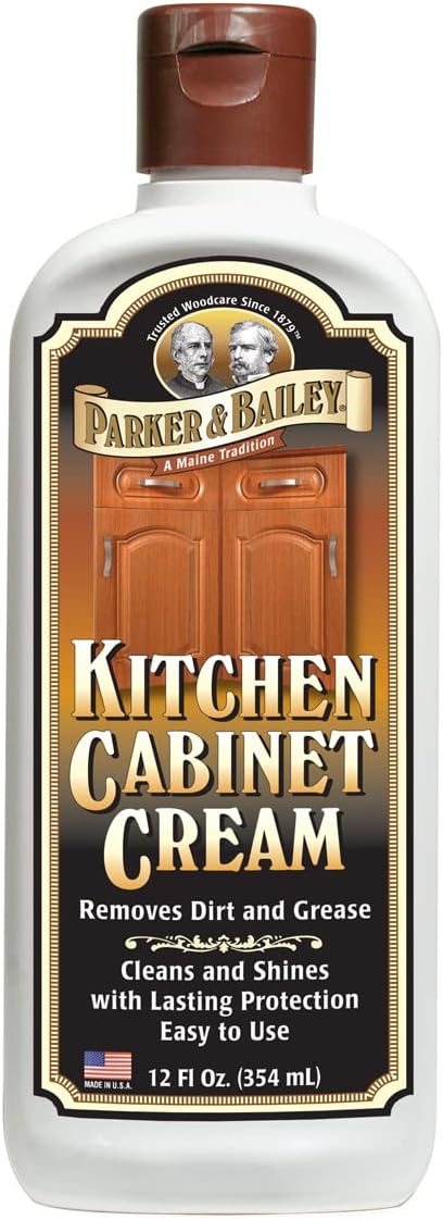 PARKER & BAILEY KITCHEN CABINET CREAM - Multi-surface Wood Cleaner and Polish Furniture Quick Shine
