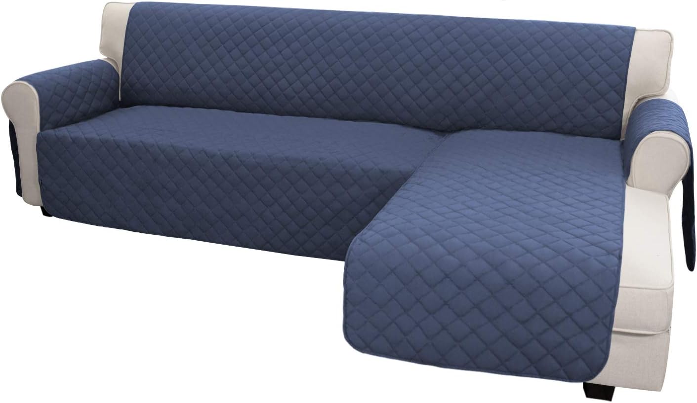 Easy-Going Sofa Slipcover L Shape Sofa Cover Sectional Couch Cover Furniture Protector Mat for Pets