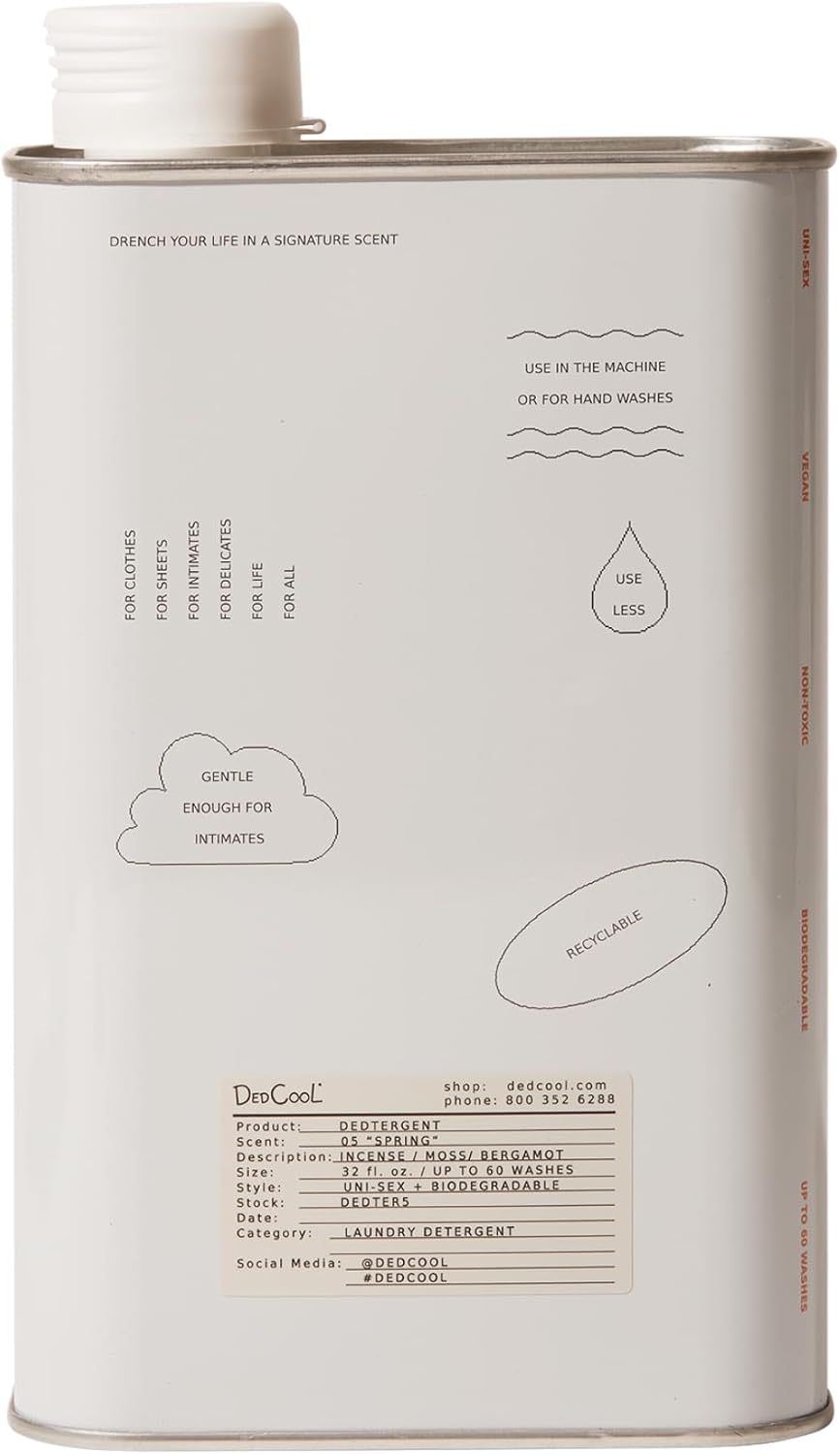 DedCool Liquid Laundry Dedtergent | 05 Spring | Luxurious Fresh Floral Fragrance Detergent |