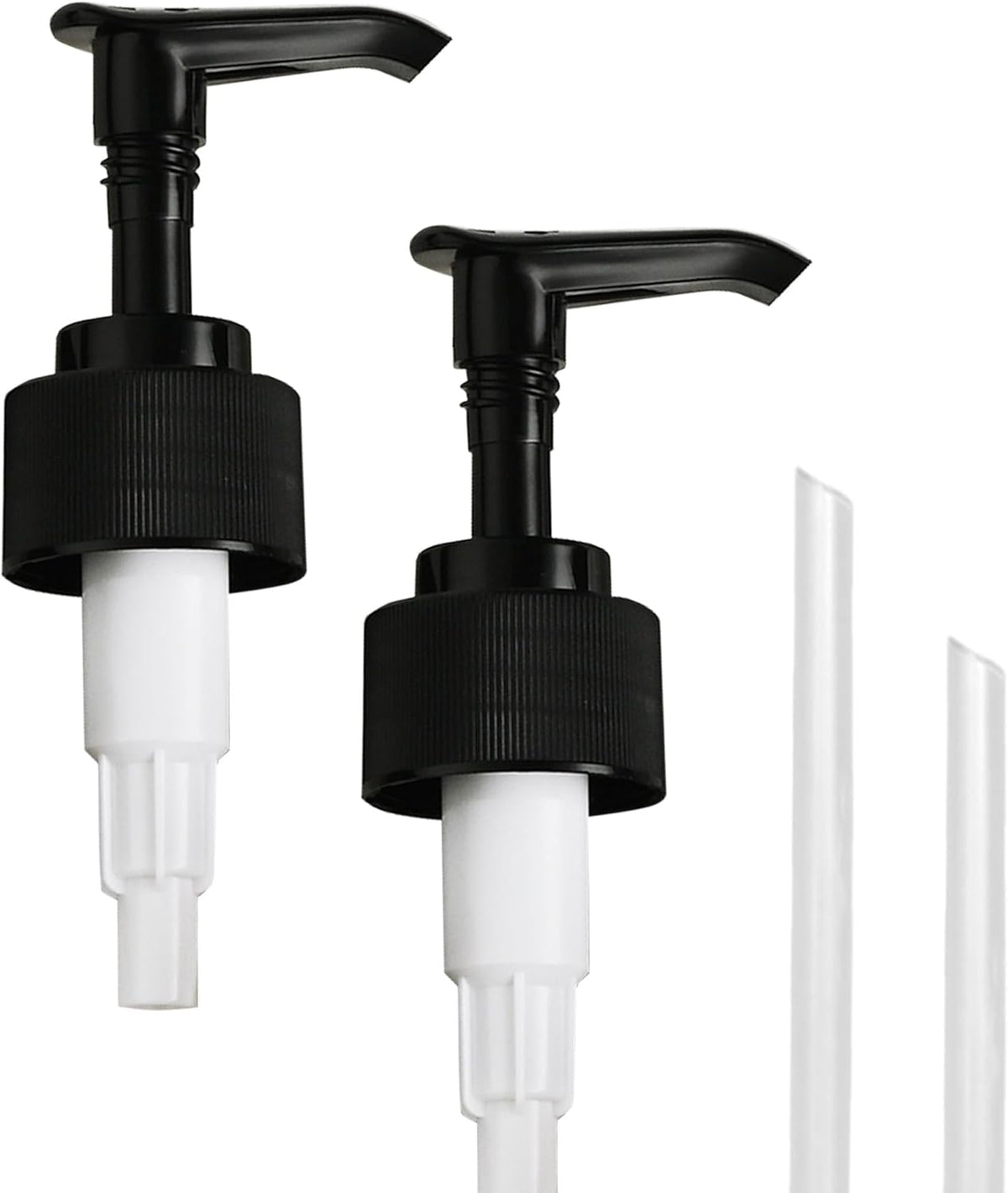 MaisoNovo Soap Pump Replacement - 2X Black Plastic Pumps - Pump Dispenser - Soap Dispenser Pump