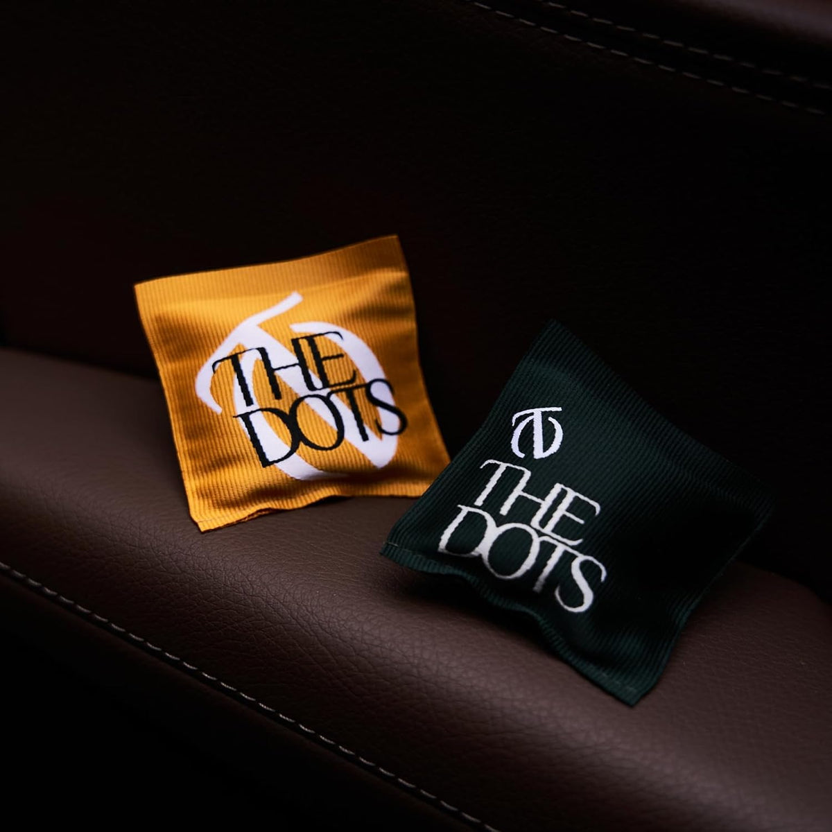 THEDOTS Series Frosted Ebony Car Vent Clip, Fabric Sachet Air Freshener, 30 Days Long-Lasting for