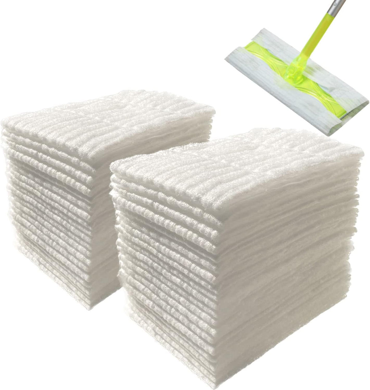 JEBBLAS Disposable Mop Cloth Dry Sweeping Pad for Floor Mop Sweeping Cloths Multi Surface Refills