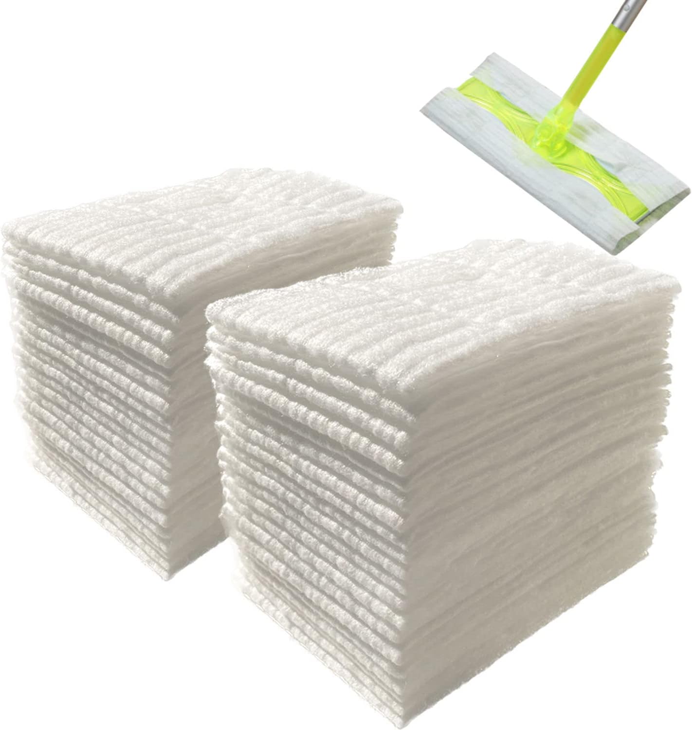 JEBBLAS Disposable Mop Cloth Dry Sweeping Pad for Floor Mop Sweeping Cloths Multi Surface Refills