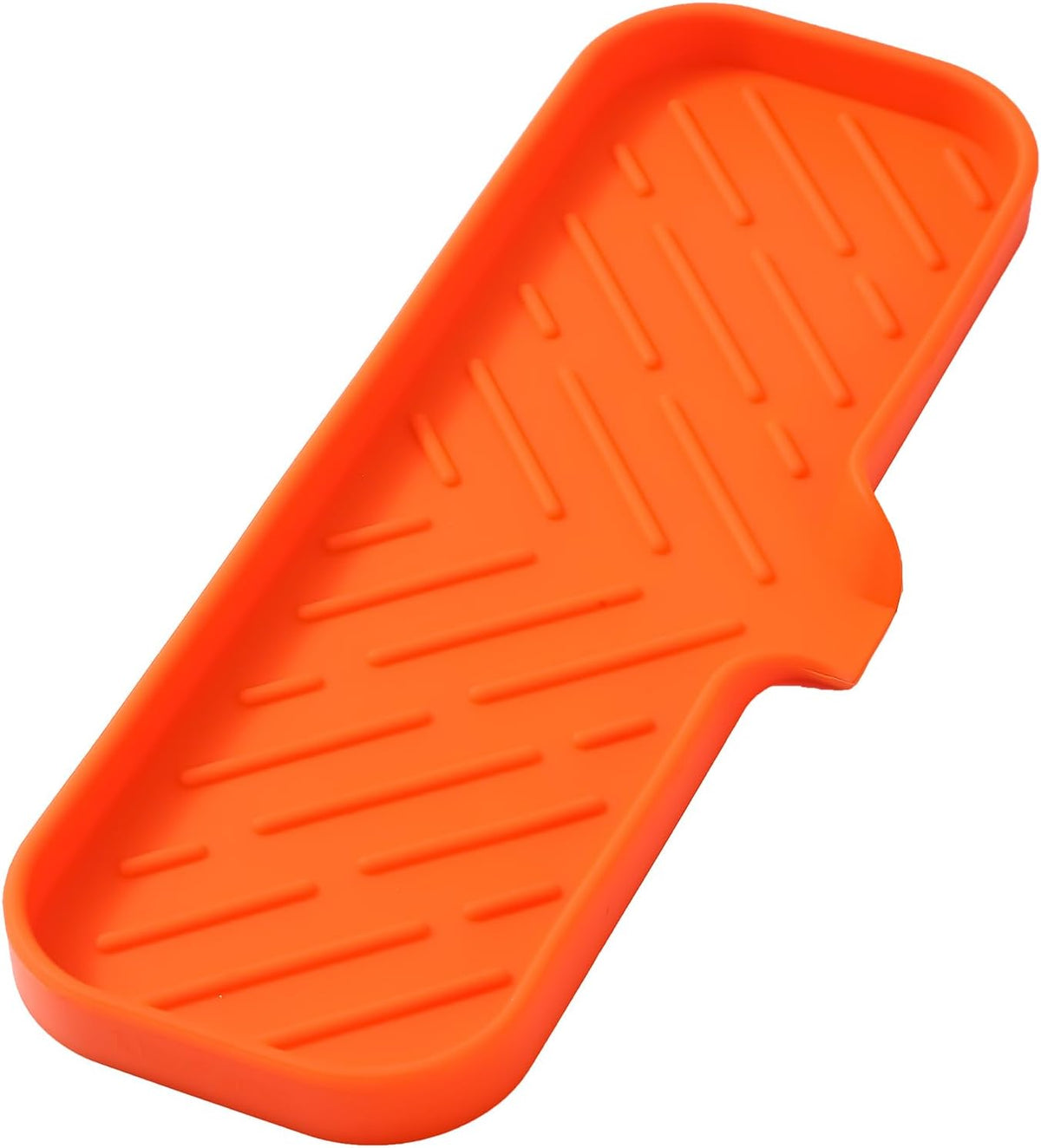 Silicone Bathroom Soap Dishes with Drain Spout-Bathroom and Kitchen Sink Organizer,Sponge