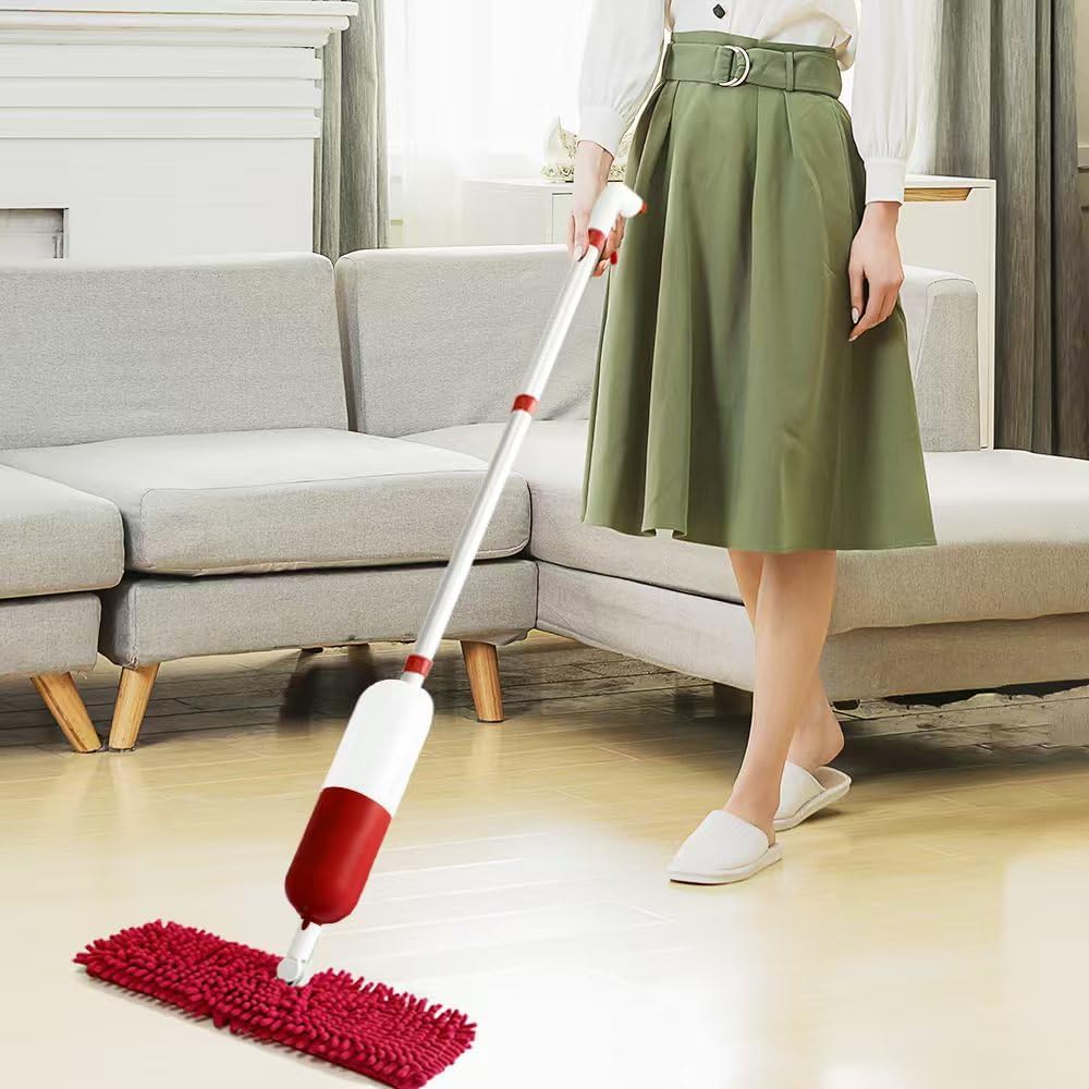 Spray Mop for Floor Cleaning Wet & Dry Mops Multi-Purpose Spray Mop - 2-in-1 Dry and Wet Microfiber