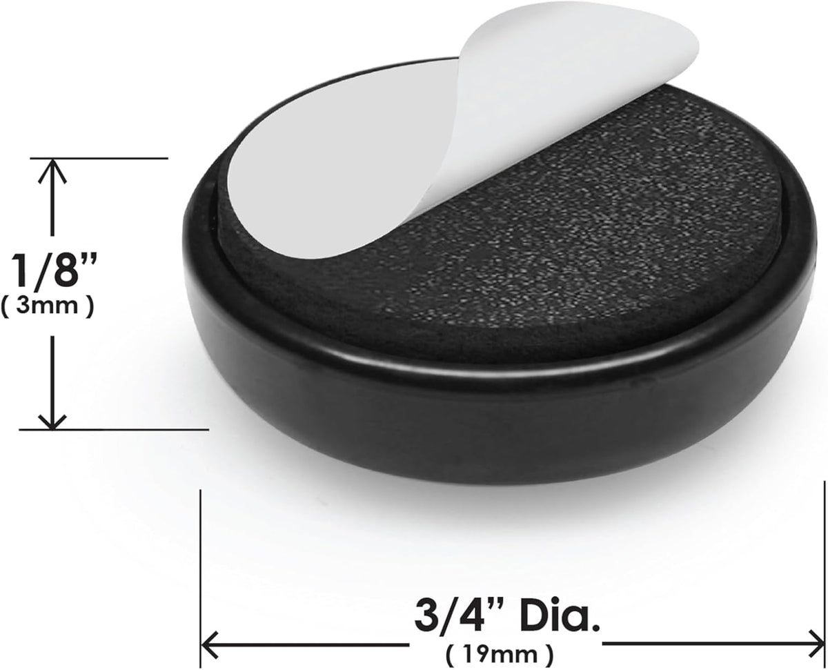 Slipstick GorillaGlides Kitchen Appliance Sliders (24 x 3/4” Round Glides) Self Adhesive Countertop
