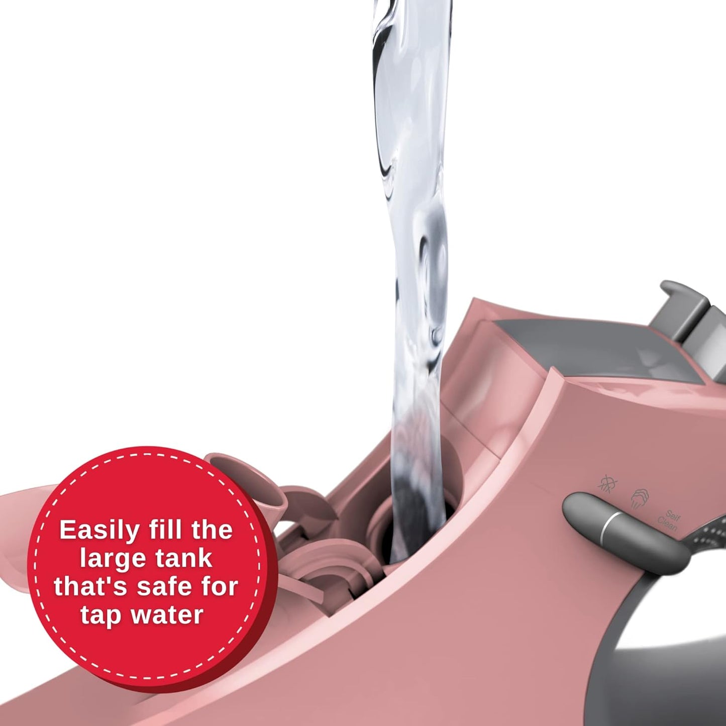 SINGER SteamCraft Steam Iron (1700W) | Steamer with Stainless Steel Plate, OnPoint Precision Tip