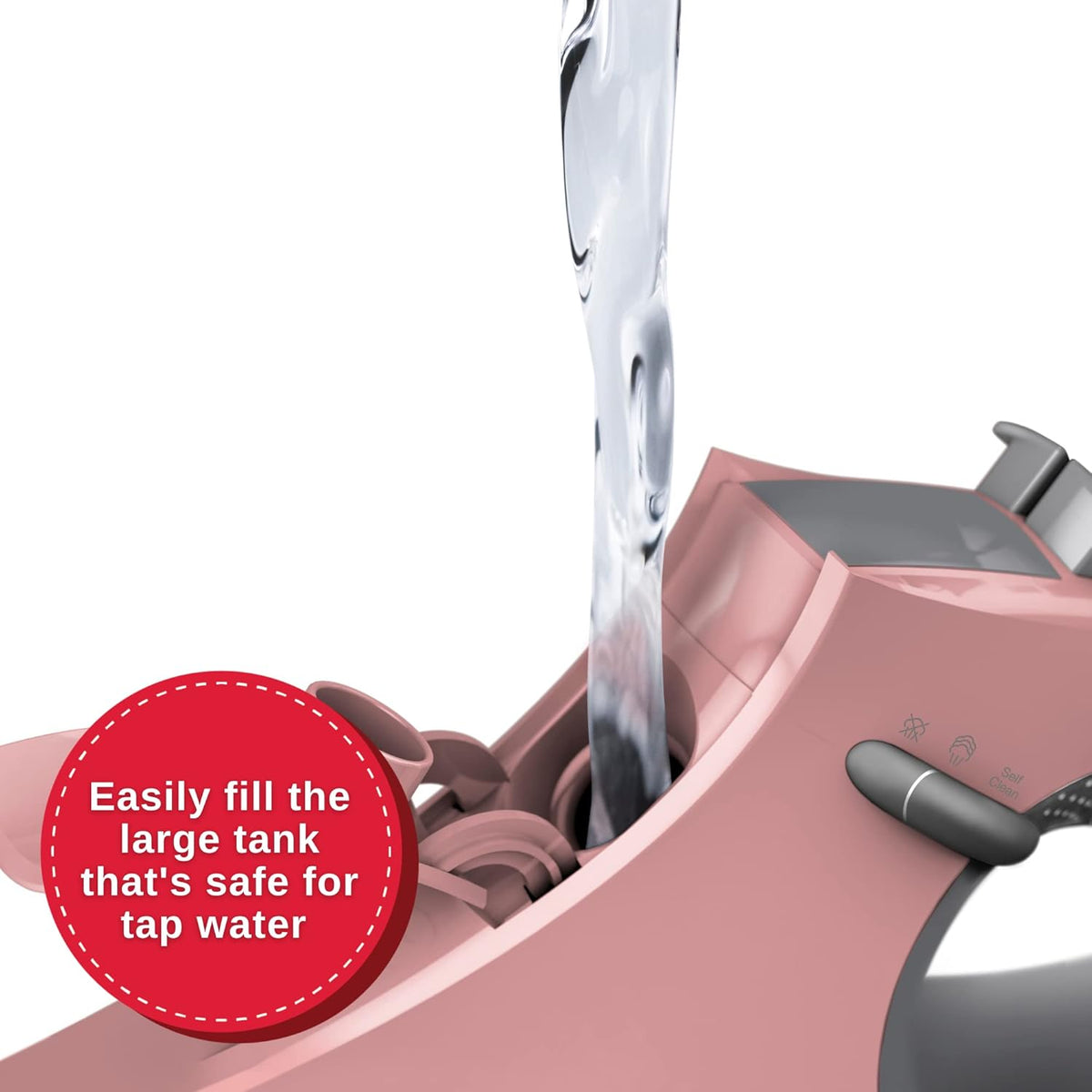 SINGER SteamCraft Steam Iron (1700W) | Steamer with Stainless Steel Plate, OnPoint Precision Tip
