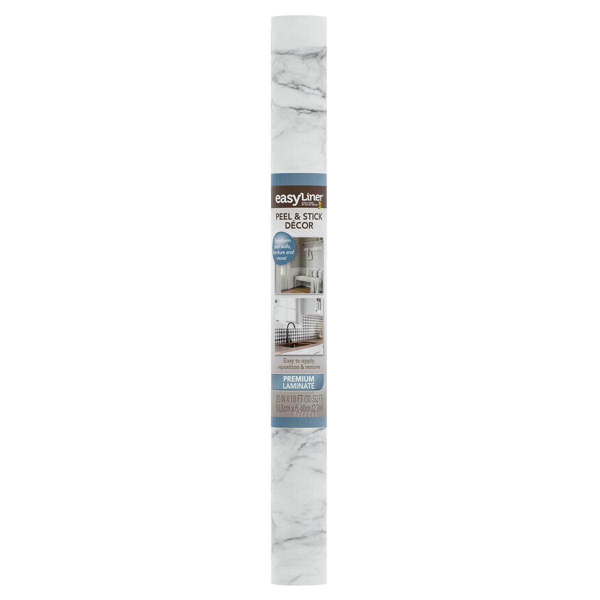 EasyLiner Peel & Stick Decor Removable Peel and Stick Wallpaper, Decorative Self Adhesive Shelf