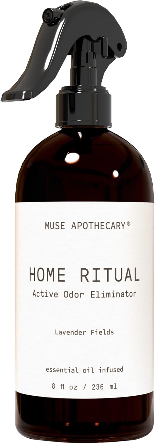 Muse Apothecary Home Ritual Active Odor Eliminator Spray - Furniture Deodorizer Spray & Bathroom
