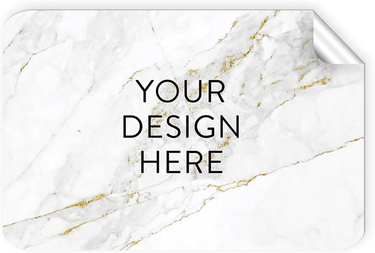 100 Custom Vinyl Stickers - Upload Your own Image, Text, Design, Logo - Personalized Logo Labels