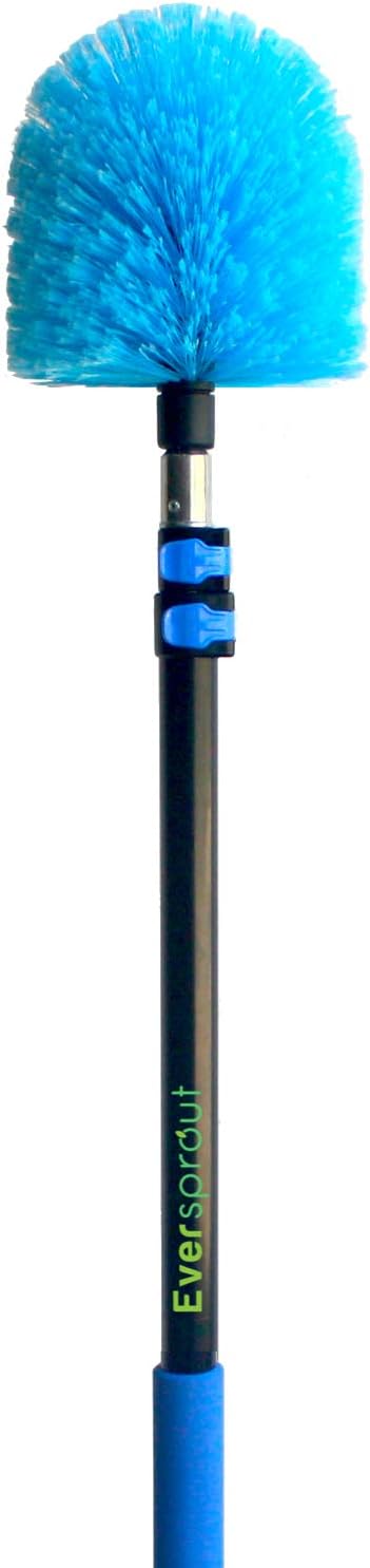 EVERSPROUT 5-to-12 Foot Cobweb Duster and Extension-Pole Combo (20 Foot Reach, Soft Bristles) |