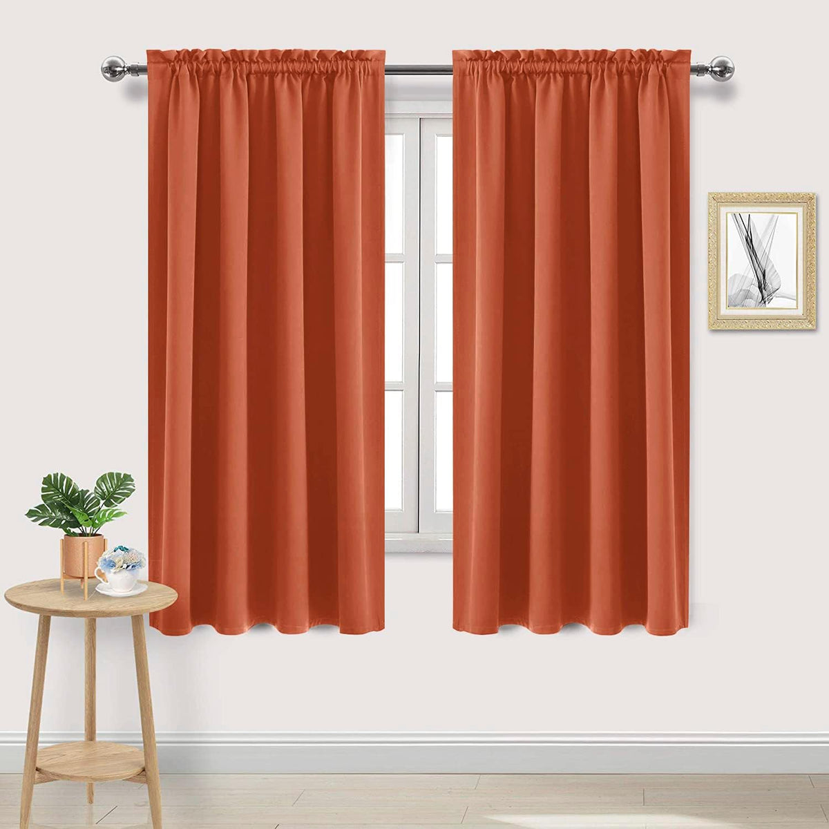 DWCN Blackout Curtains Thermal Insulated, Energy Saving & Noise Reducing Bedroom and Living Room