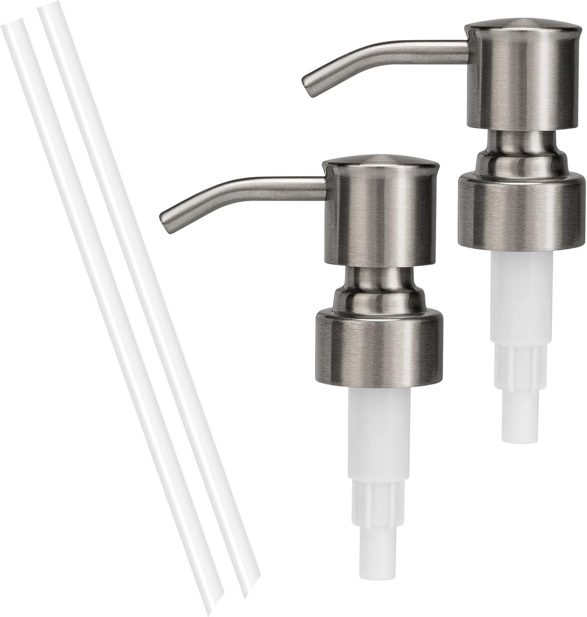 Soap Dispenser Pump Replacement 304 Stainless Steel for Regular Mouth Bottle for Standard 28/400