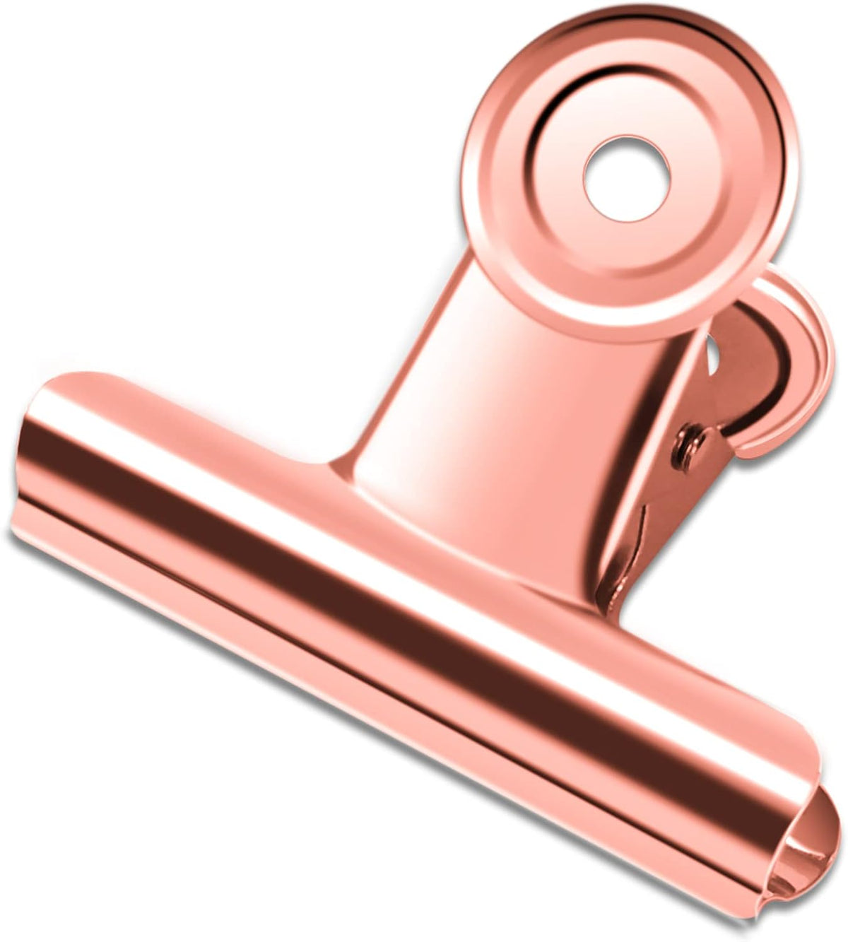 10 Pack Large Metal Hinge Clips 2.5 Inches Bull Hinge Paper Clips Bulldog Clips for Crafts, Photo