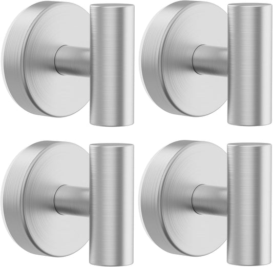 Suction Cup Hooks, Shower Hooks for Inside Shower – Removable Towel Hooks for Bathroom Window Glass